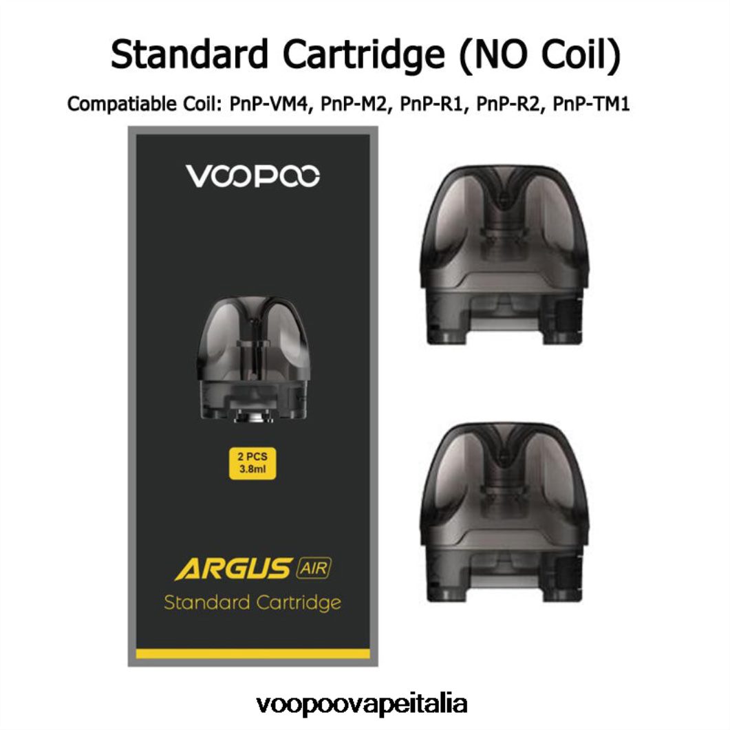 VOOPOO ARGUS AIR cartuccia pod (2 pezzi) cialda standard (vuota) 8V00HN513 - VOOPOO Sigaretta Elettronica Prezzo