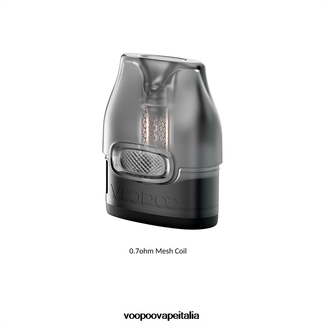 VOOPOO V.THRU PRO cartuccia (2 pezzi) Bobina a maglie da 0,7 ohm 8V00HN504 - VOOPOO Sigaretta Elettronica Amazon