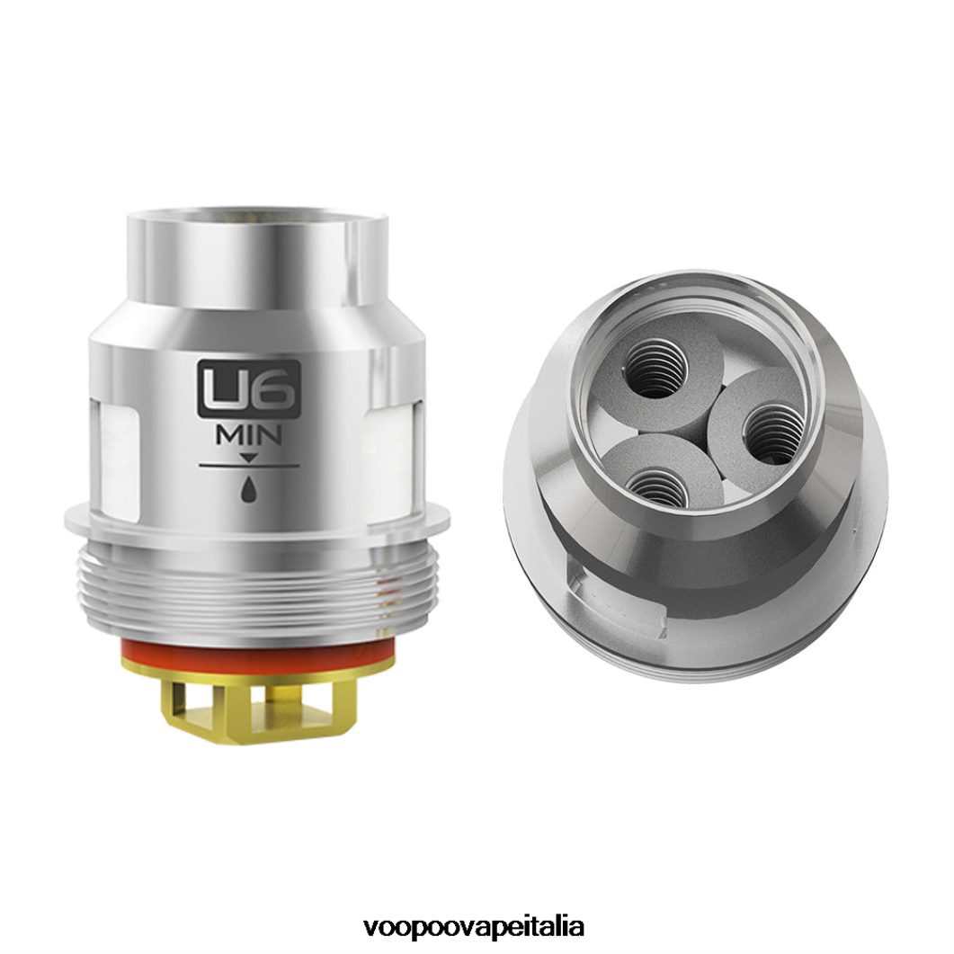 VOOPOO UFORCE bobine (5 pezzi) u6 0,15ohm 8V00HN620 - VOOPOO Vape Italia