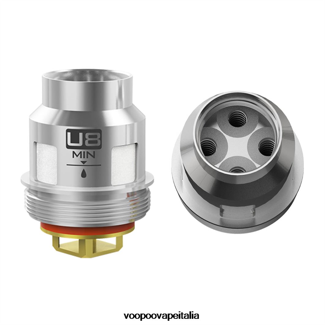 VOOPOO UFORCE bobine (5 pezzi) u8 0,15ohm 8V00HN621 - VOOPOO Vape Milano
