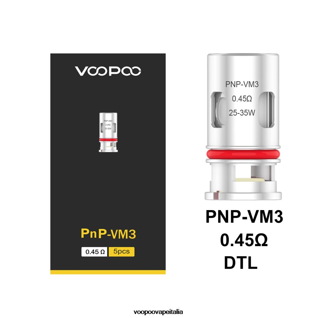 VOOPOO PNP bobine (5 pezzi) pnp-c1 8V00HN584 - VOOPOO Sigaretta Elettronica Amazon
