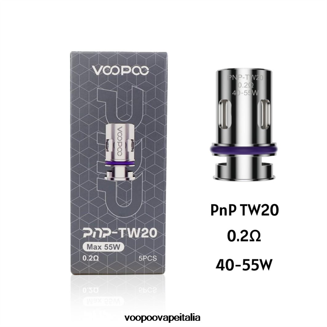 VOOPOO PNP bobine (5 pezzi) pnp-tw20 8V00HN602 - VOOPOO Sigaretta Elettronica