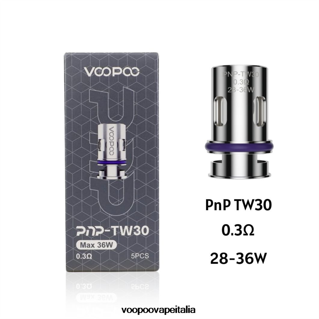 VOOPOO PNP bobine (5 pezzi) pnp-tw30 8V00HN603 - VOOPOO Sigaretta Elettronica Prezzo