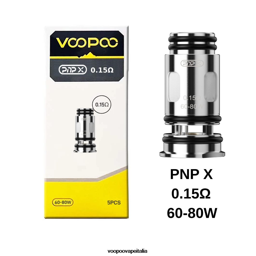 VOOPOO PNP bobine (5 pezzi) pnp x 0,15 ohm 8V00HN605 - VOOPOO Sigaretta Elettronica Recensioni