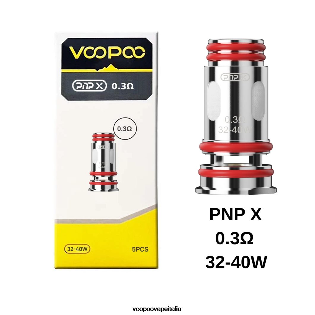 VOOPOO PNP bobine (5 pezzi) pnp x 0,3 ohm 8V00HN607 - VOOPOO Gene Sigaretta Elettronica