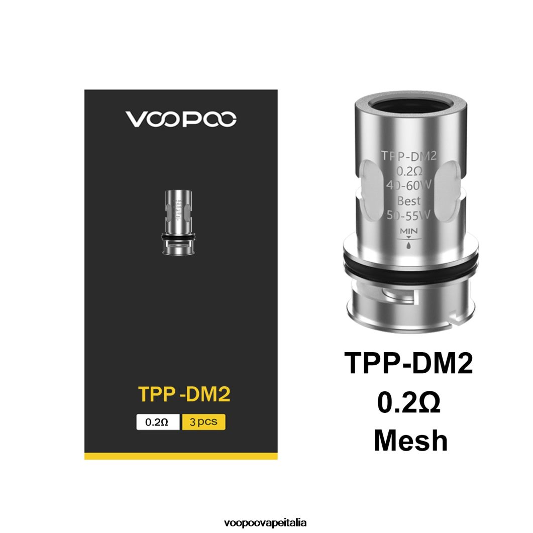 VOOPOO TPP bobine (3 pezzi) tpp-dm2 8V00HN609 - Sigaretta Elettronica VOOPOO Drag