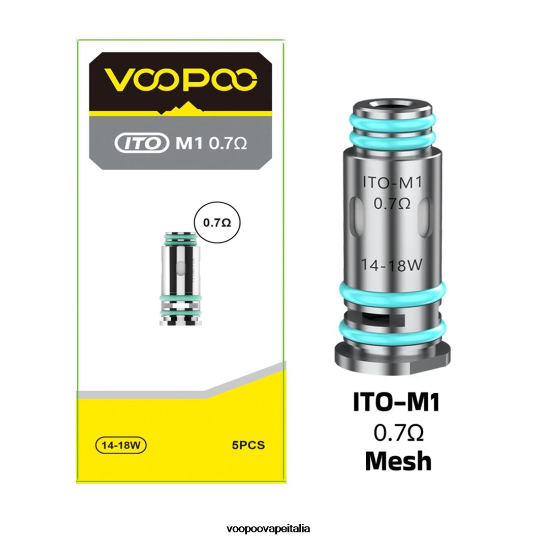 VOOPOO ITO bobine (5 pezzi) ito-m1 8V00HN612 - VOOPOO Sigaretta Elettronica