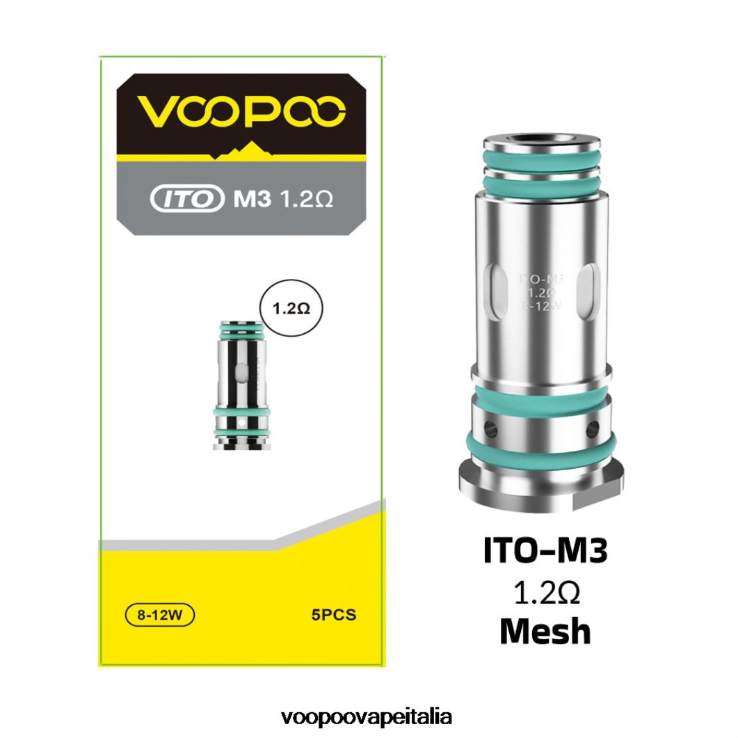 VOOPOO ITO bobine (5 pezzi) ito-m3 8V00HN614 - VOOPOO Sigaretta Elettronica Amazon