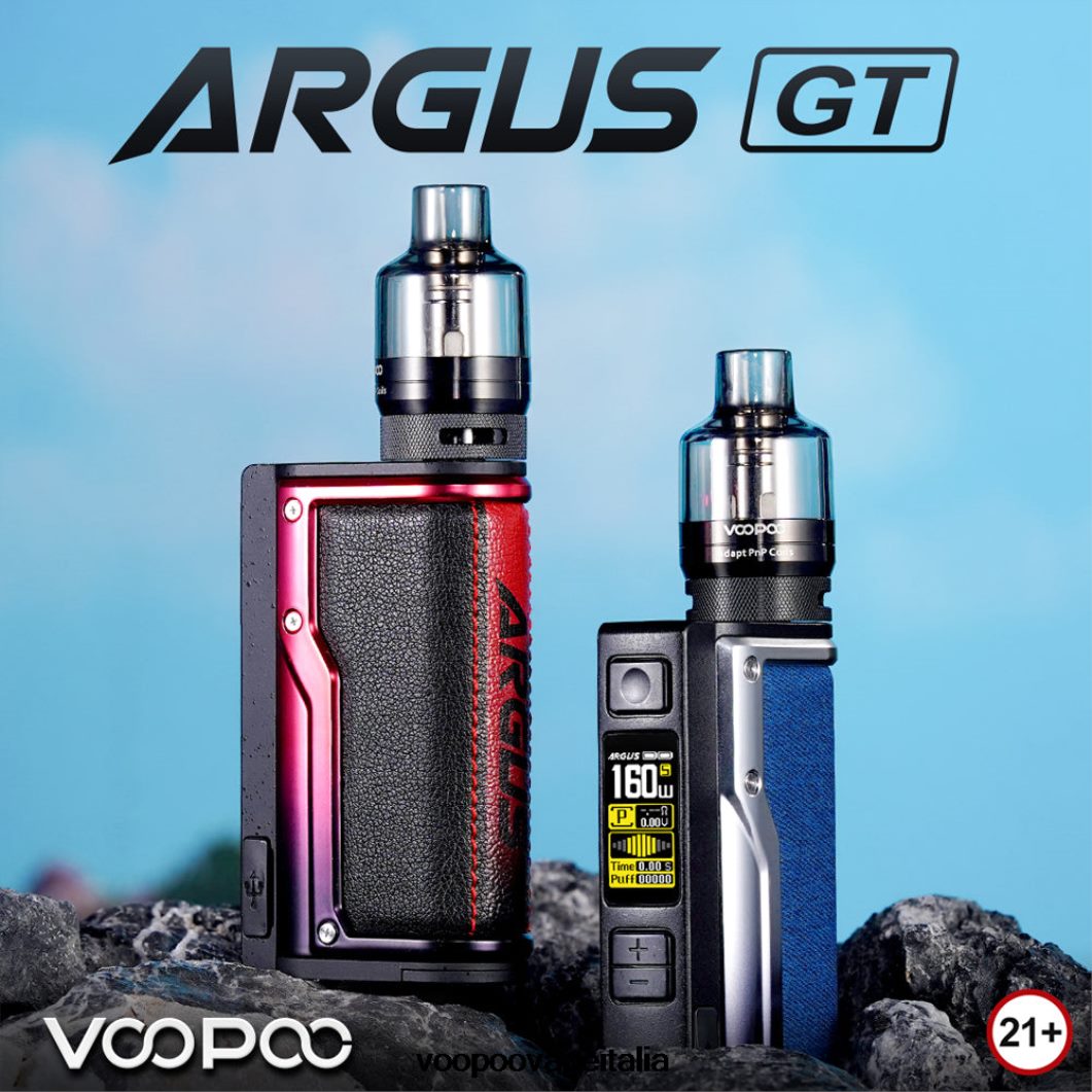 VOOPOO ARGUS GT kit mod scatola Nero Blu 8V00HN13 - VOOPOO Sigaretta Elettronica Prezzo