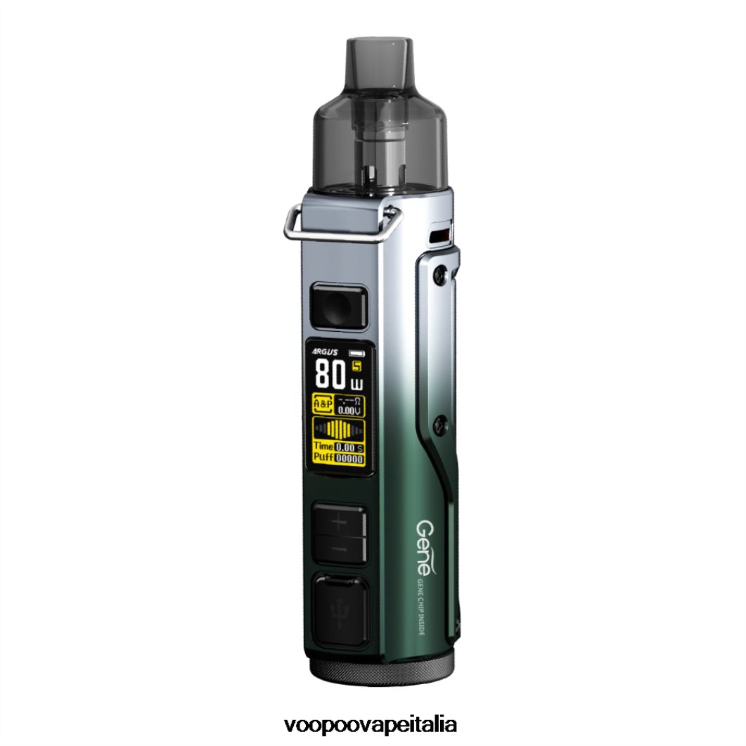 VOOPOO ARGUS PRO kit mod.pod argento verde nerastro 8V00HN29 - Sigaretta Elettronica VOOPOO Drag