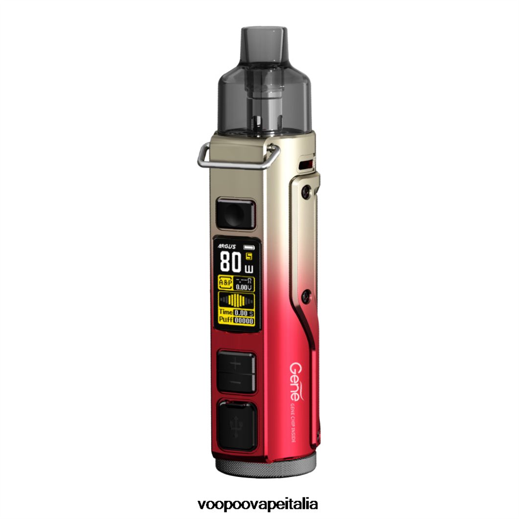 VOOPOO ARGUS PRO kit mod.pod oro rosso 8V00HN32 - VOOPOO Sigaretta Elettronica