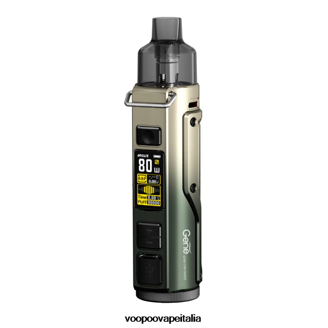 VOOPOO ARGUS PRO kit mod.pod oro verde nerastro 8V00HN30 - VOOPOO Vape Italia