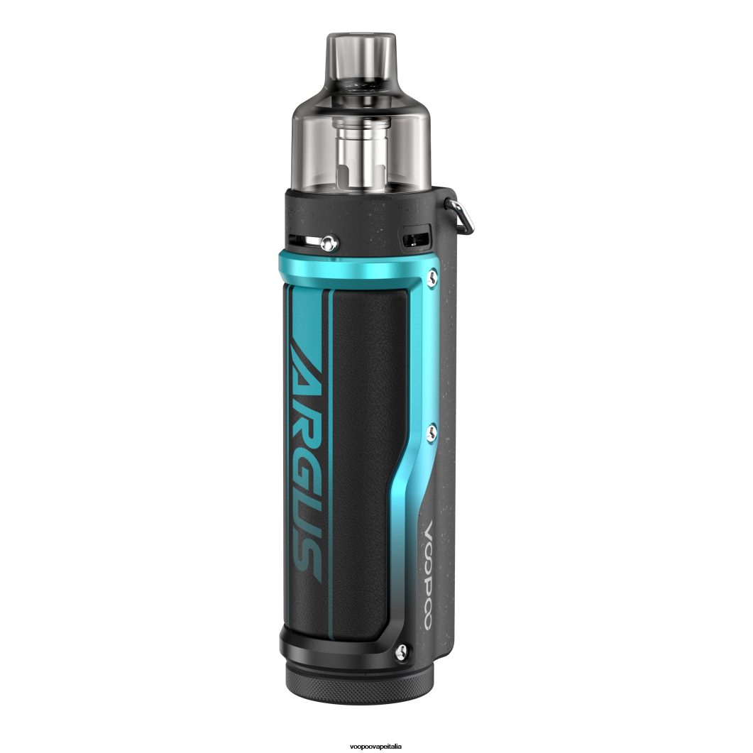 VOOPOO ARGUS PRO kit mod.pod pelle di litchi blu 8V00HN24 - VOOPOO Sigaretta Elettronica Amazon