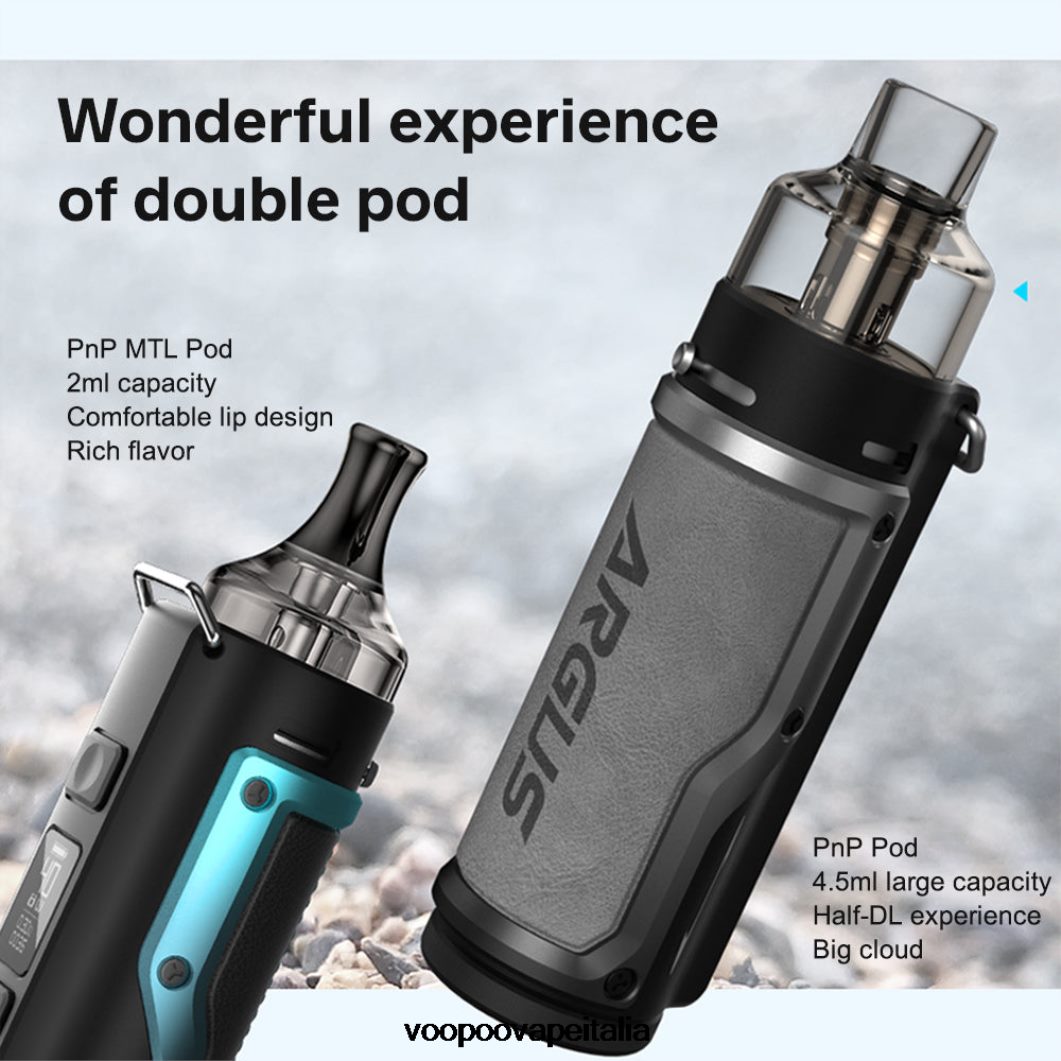 VOOPOO ARGUS kit mod.pod verde petrolio-argento 8V00HN77 - VOOPOO Gene Sigaretta Elettronica