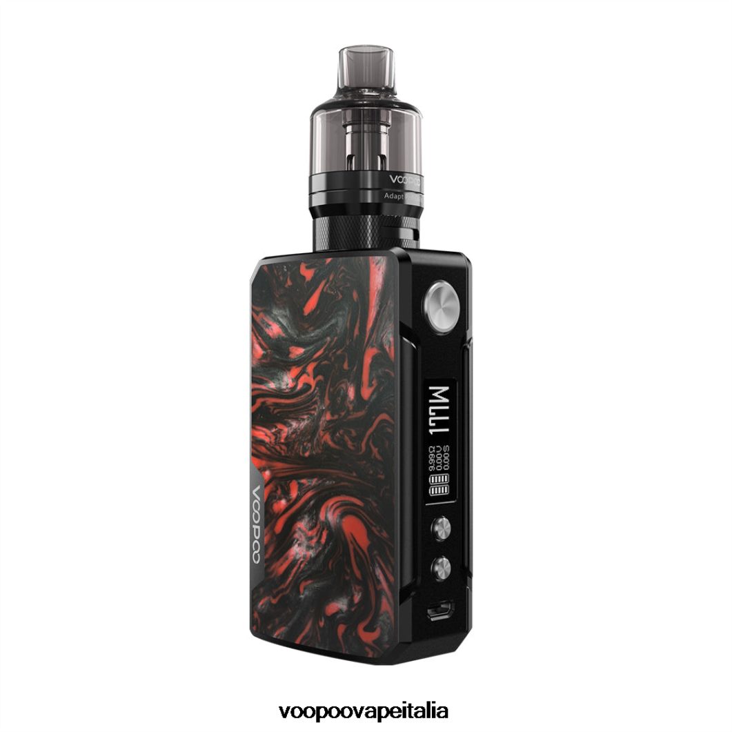 VOOPOO DRAG 2 aggiornare l'edizione nero-scarlatto 8V00HN328 - Sigaretta Elettronica VOOPOO Doric