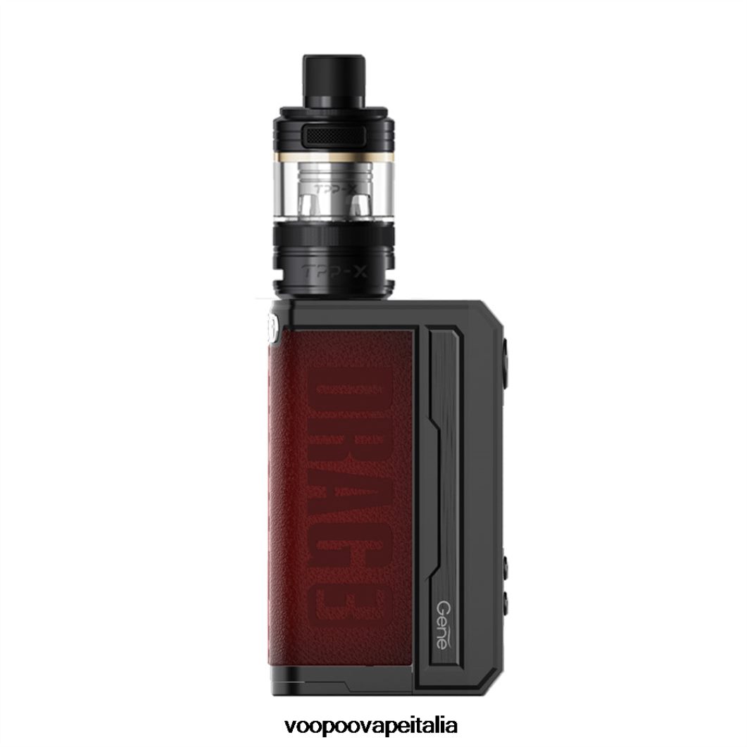 VOOPOO DRAG 3 TPP X kit mod scatola nero rosso 8V00HN271 - VOOPOO Vape Milano