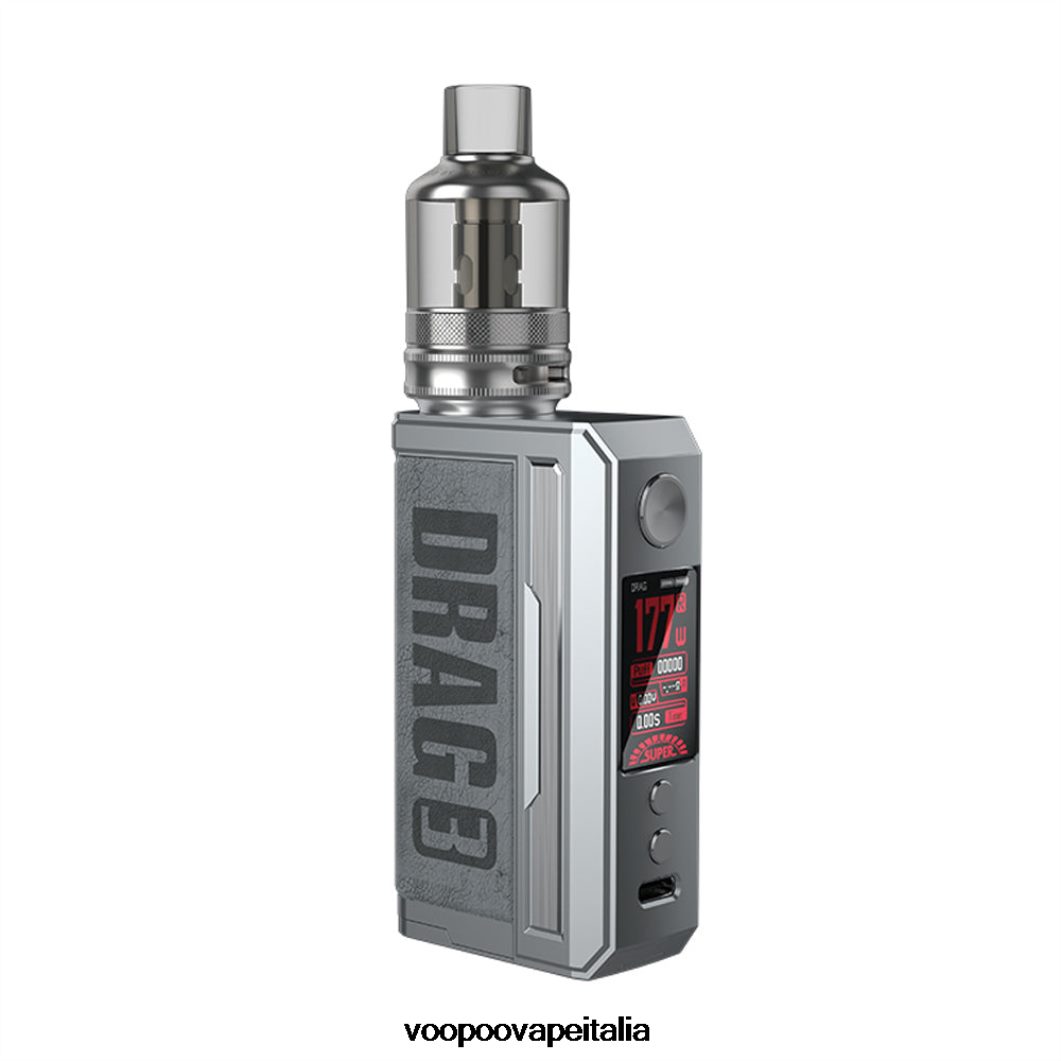 VOOPOO DRAG 3 kit mod scatola grigio fumo 8V00HN155 - VOOPOO Sigaretta Elettronica Recensioni