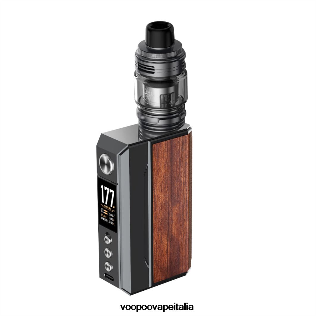 VOOPOO DRAG 4 kit canna di fucile+palissandro 8V00HN164 - VOOPOO Sigaretta Elettronica Amazon