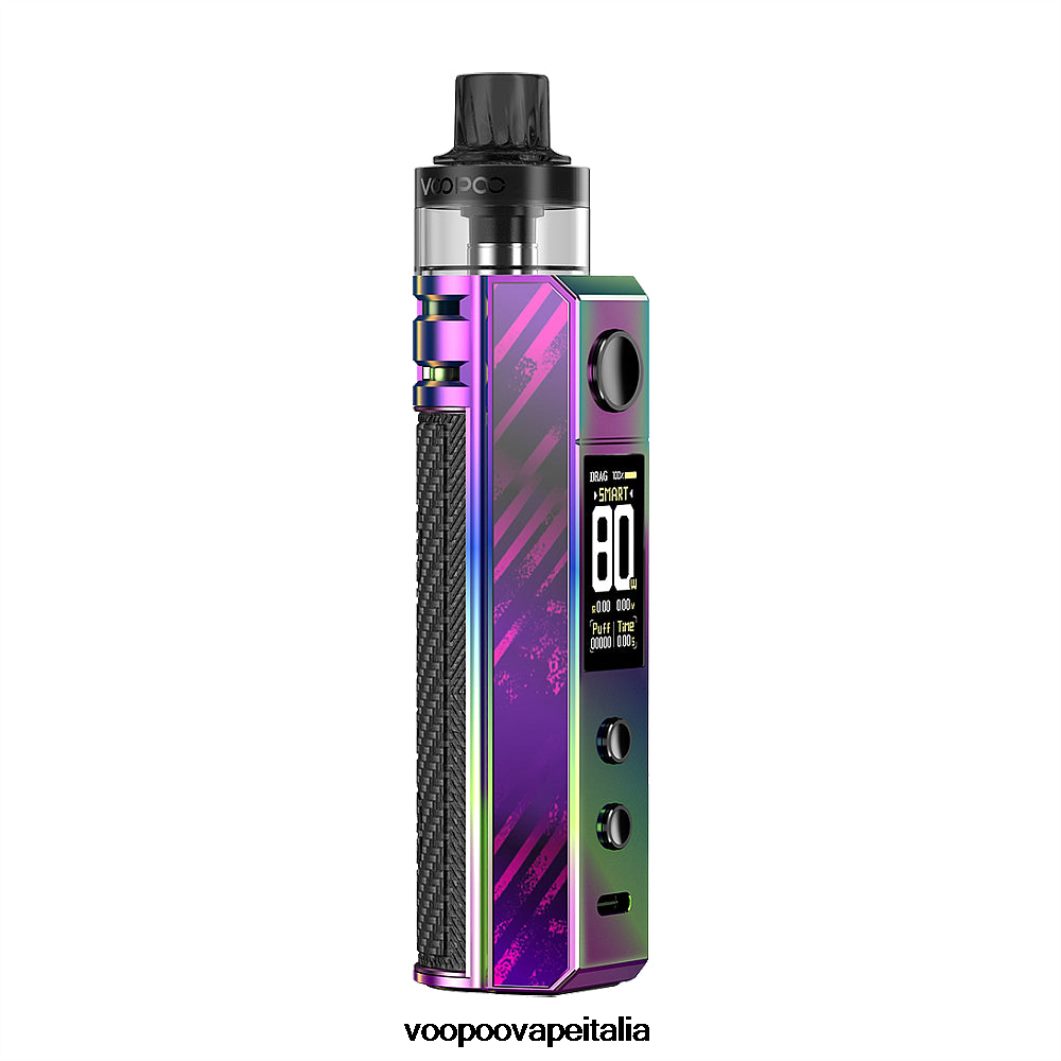 VOOPOO DRAG H80S kit cialda arcobaleno 8V00HN248 - Sigaretta Elettronica VOOPOO Doric