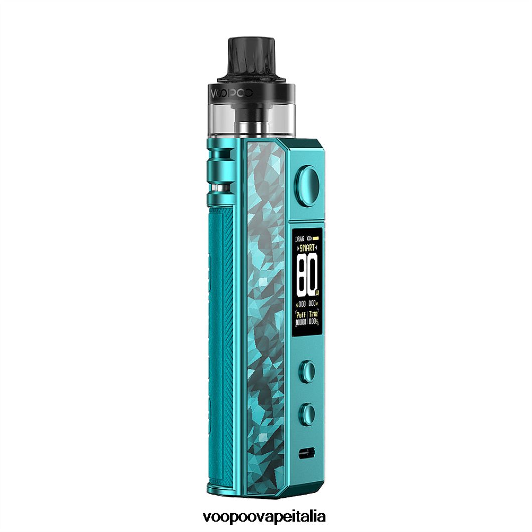 VOOPOO DRAG H80S kit cialda blu diamante 8V00HN247 - VOOPOO Gene Sigaretta Elettronica
