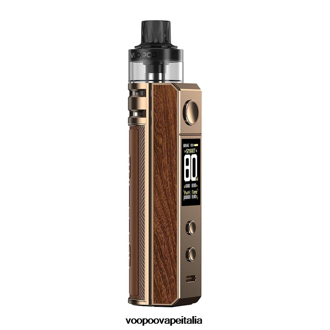 VOOPOO DRAG H80S kit cialda palissandro dorato 8V00HN245 - VOOPOO Sigaretta Elettronica Recensioni