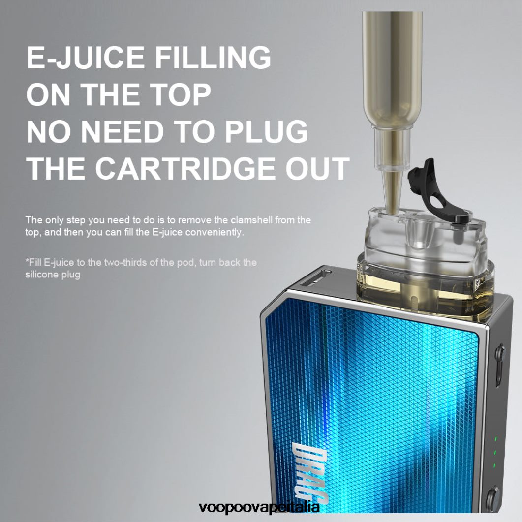 VOOPOO DRAG NANO 2 kit cialda tè verde 8V00HN152 - VOOPOO Sigaretta Elettronica