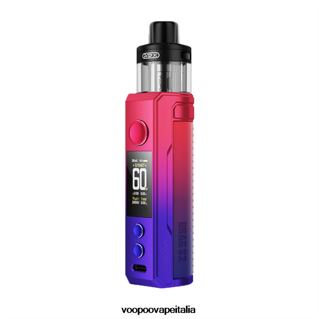 VOOPOO DRAG S2 kit mod.pod rosso moderno 8V00HN258 - Sigaretta Elettronica VOOPOO Doric