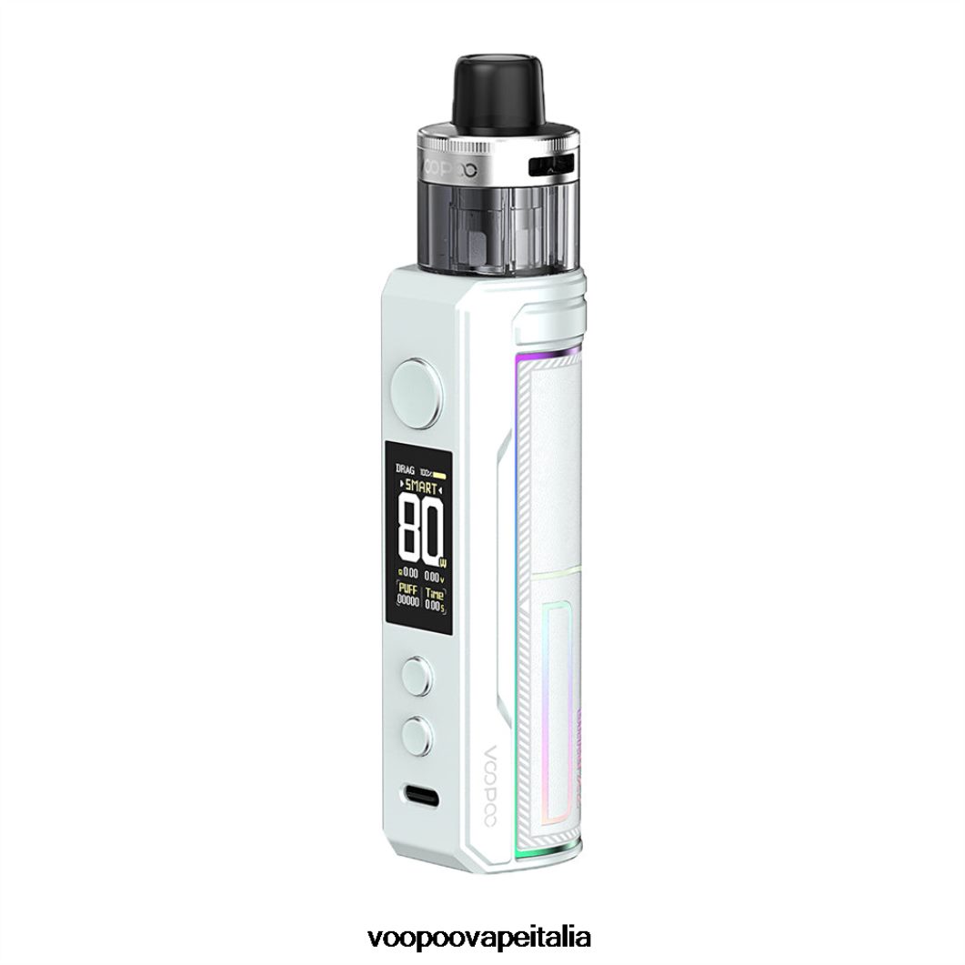 VOOPOO DRAG X2 capsula mod bianco perla 8V00HN229 - Sigaretta Elettronica VOOPOO Drag