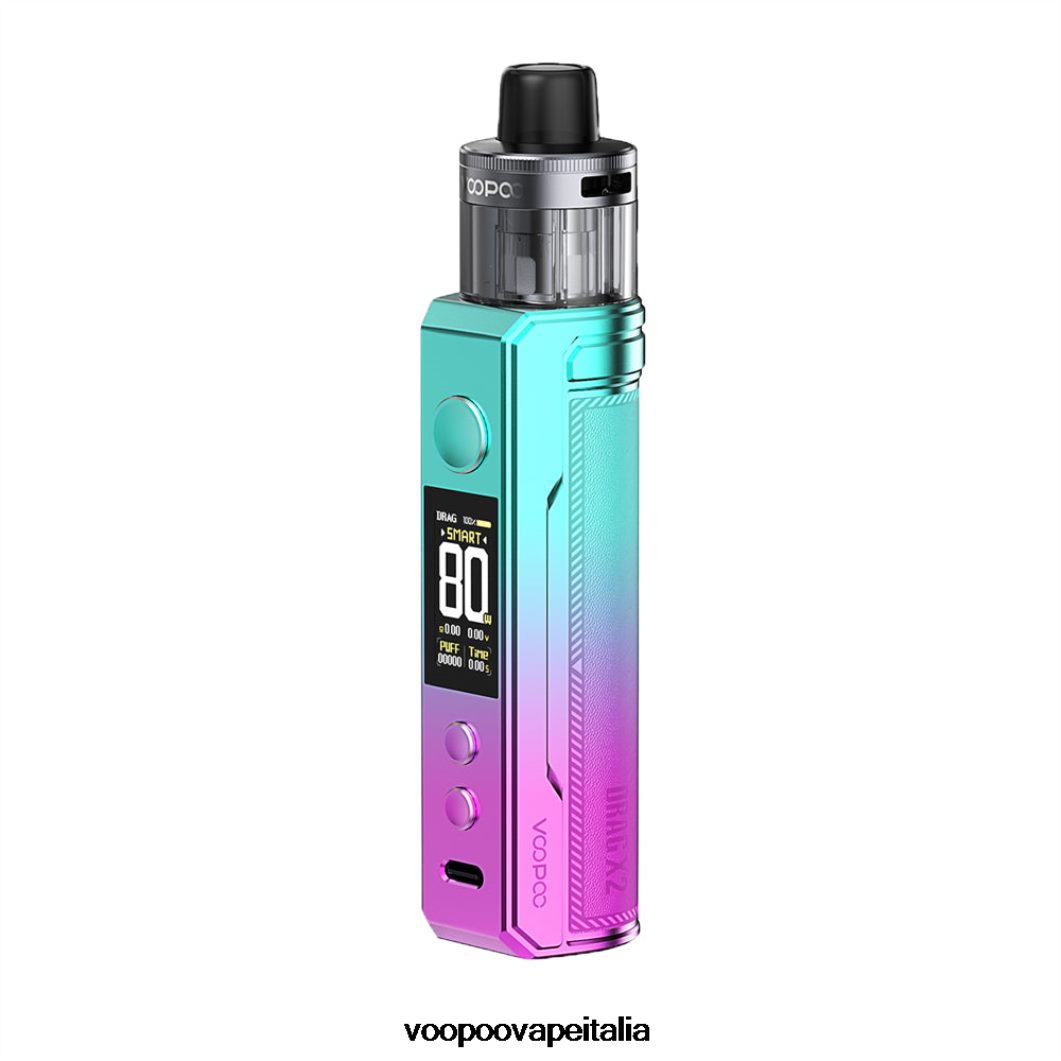 VOOPOO DRAG X2 capsula mod cielo blu 8V00HN230 - VOOPOO Vape Italia
