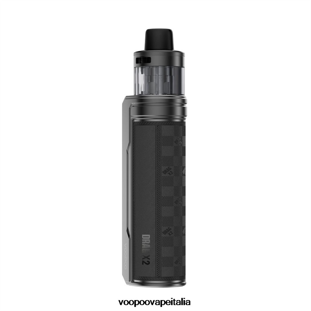 VOOPOO DRAG X2 capsula mod nero a quadretti 8V00HN238 - Sigaretta Elettronica VOOPOO Doric