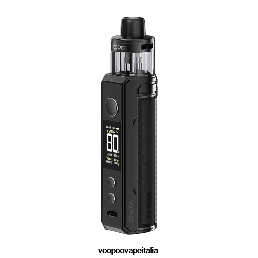 VOOPOO DRAG X2 capsula mod spruzzare nero 8V00HN234 - VOOPOO Sigaretta Elettronica Amazon