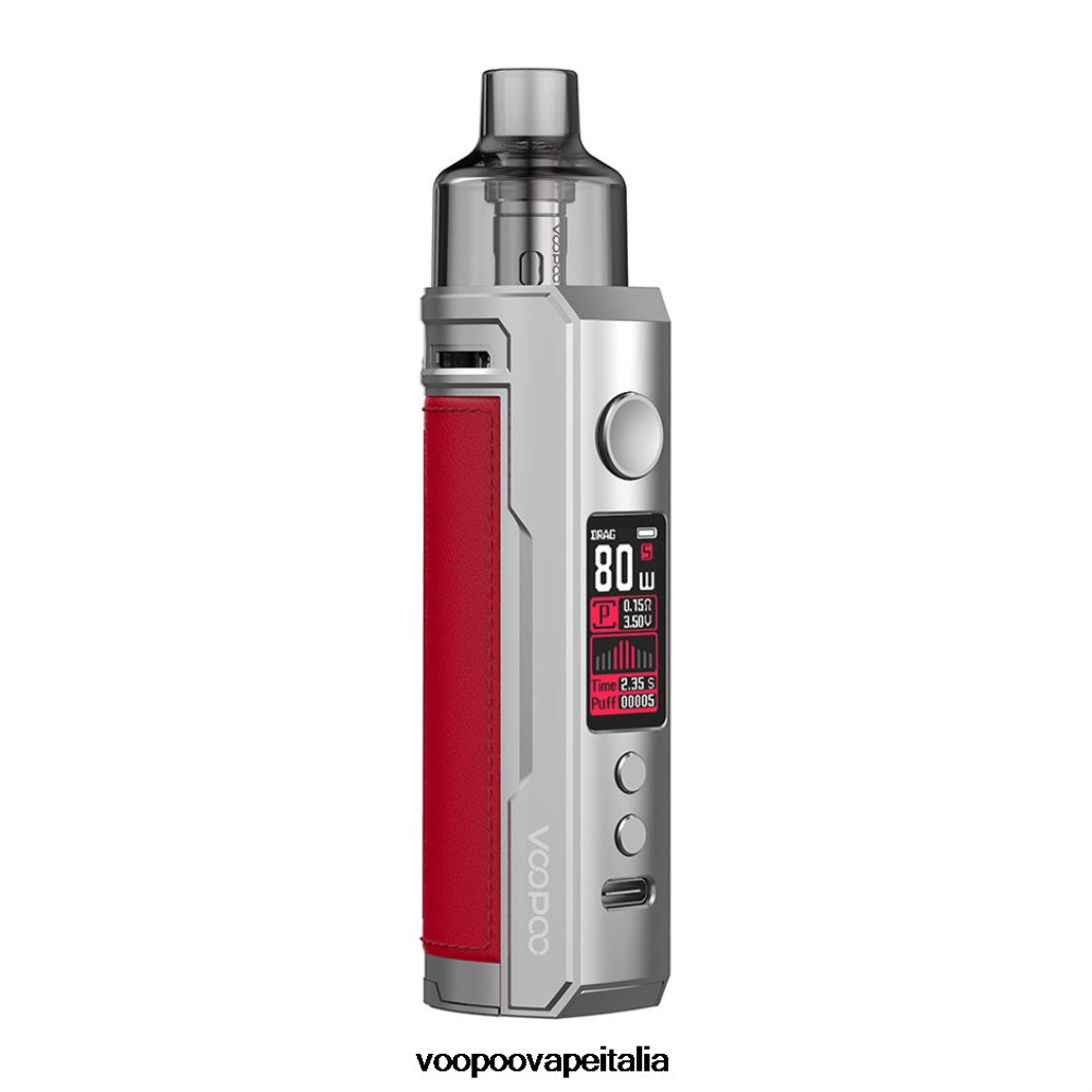 VOOPOO DRAG X kit mod.pod Marsala 8V00HN147 - VOOPOO Gene Sigaretta Elettronica