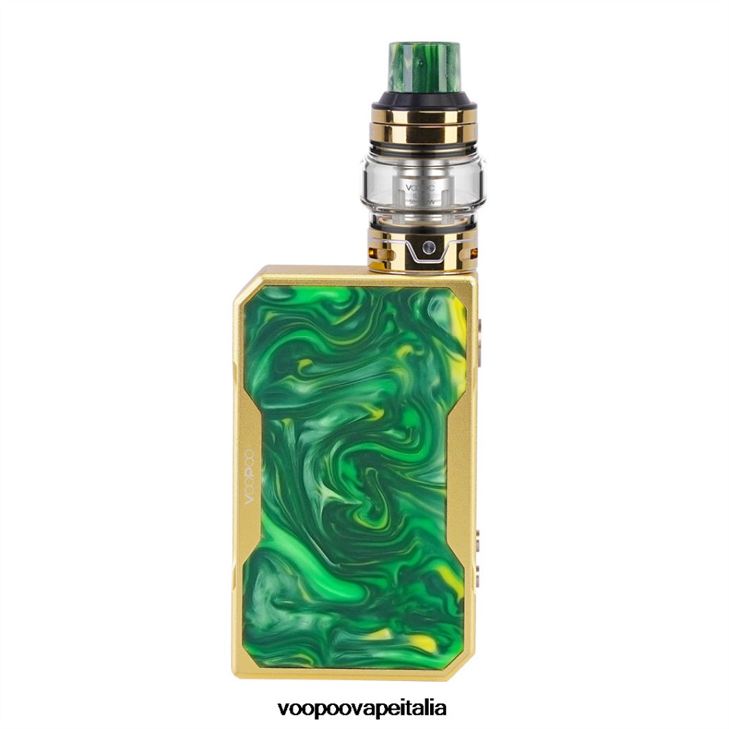 VOOPOO GOLD DRAG kit verde 8V00HN300 - VOOPOO Vape Italia