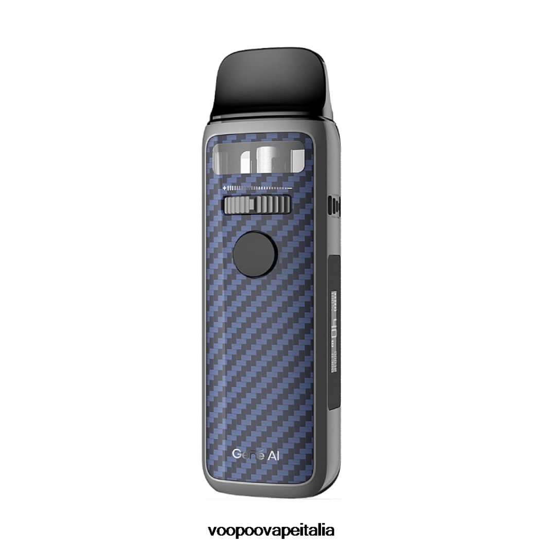 VOOPOO VINCI 3 kit mod.pod fibra di carbonio blu 8V00HN363 - VOOPOO Sigaretta Elettronica Prezzo